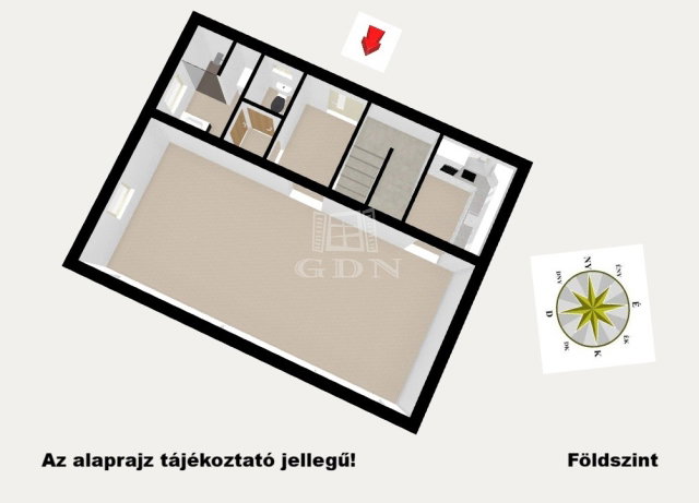 Eladó ikerház, Üllőn 109 M Ft, 1+3 szobás