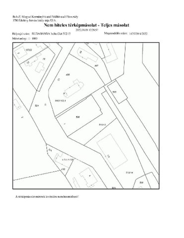 Eladó ipari ingatlan, Rudabányán 65 M Ft / költözzbe.hu