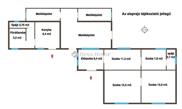 Eladó családi ház, Harsányban 14.999 M Ft, 4 szobás