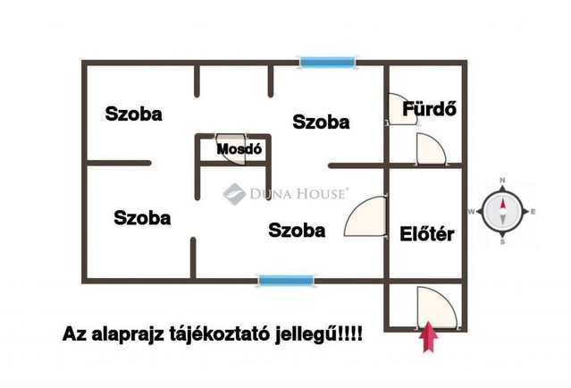 Kiadó téglalakás, albérlet, Budapesten, V. kerületben, 4 szobás