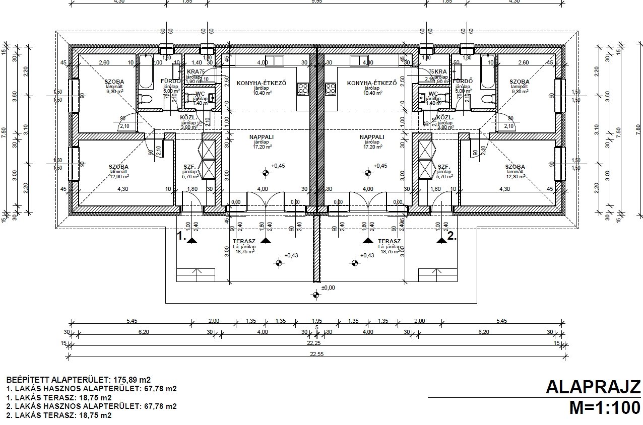Sorház · 3 hálószoba · 68 m² · 55.000.000 Ft