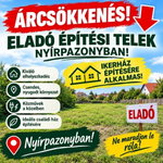 Eladó telek, Nyírpazonyon 22.9 M Ft / költözzbe.hu