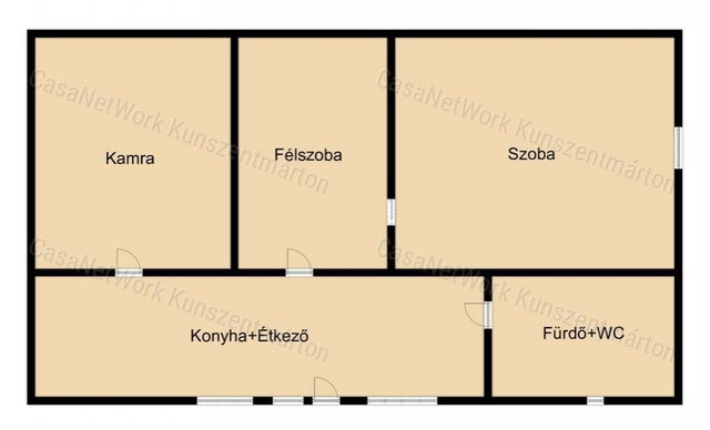 Eladó családi ház, Tiszaugon 11.9 M Ft, 1+1 szobás