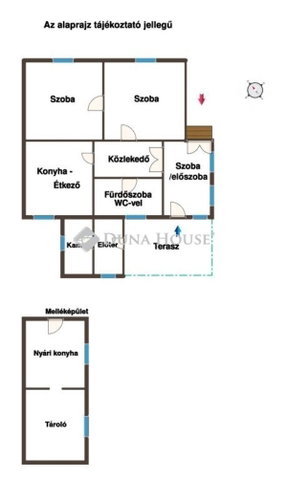 Eladó családi ház, Tápiószecsőn 37.5 M Ft, 3 szobás