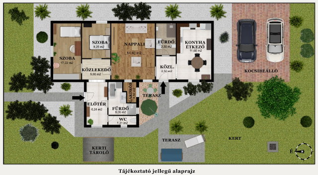 Eladó családi ház, Vecsésen 109.99 M Ft, 3+1 szobás
