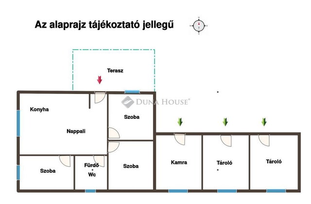 Eladó családi ház, Iregszemcsén 28 M Ft, 4 szobás