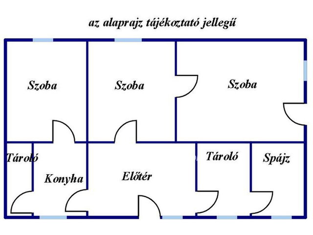 Eladó nyaraló, Kisteleken 19.8 M Ft, 3 szobás