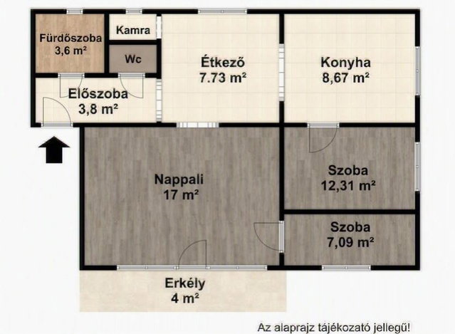 Eladó téglalakás, Szigetszentmiklóson, Nyár utcában 69.9 M Ft