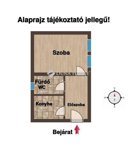 Eladó téglalakás, Budapesten, V. kerületben 59.9 M Ft, 1 szobás