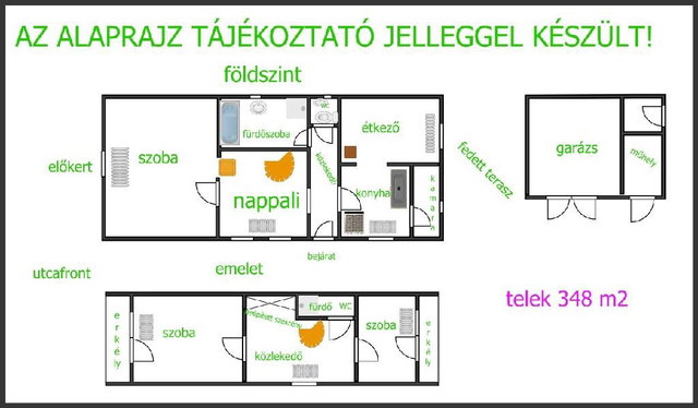 Eladó családi ház, Hajdúböszörményen 62 M Ft, 2+2 szobás