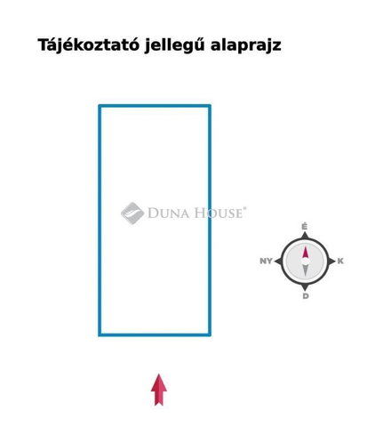 Eladó telek, Dabason 14.9 M Ft / költözzbe.hu