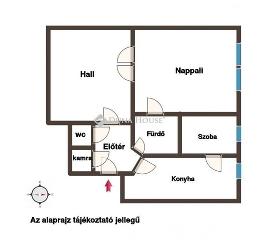 Eladó téglalakás, Budapesten, XIII. kerületben 78.8 M Ft