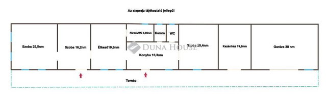Eladó családi ház, Szakadáton 31 M Ft, 4 szobás