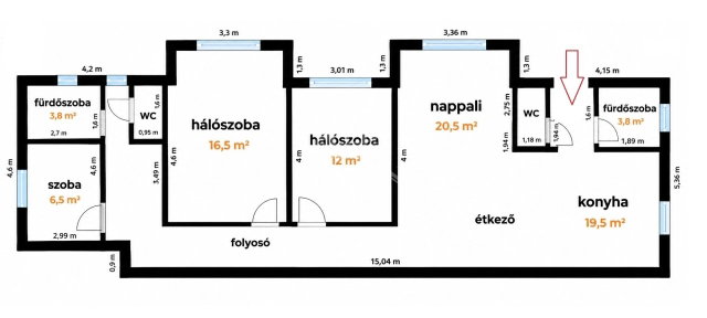 Eladó téglalakás, Budapesten, II. kerületben 229.9 M Ft