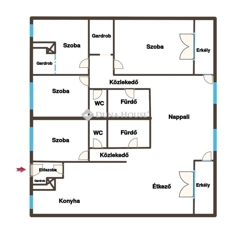 3 hálószoba · 124 m² · 189.000.000 Ft