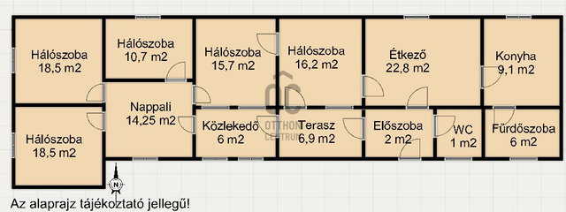 Eladó családi ház, Tótszerdahelyen 21.5 M Ft, 5 szobás