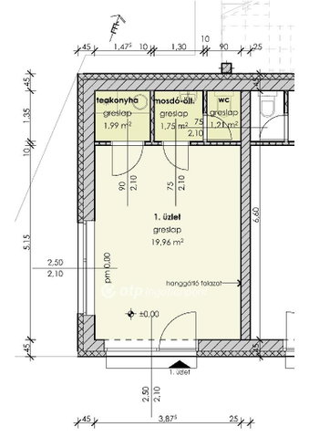 Eladó üzlethelyiség, Csornán 25.9 M Ft / költözzbe.hu