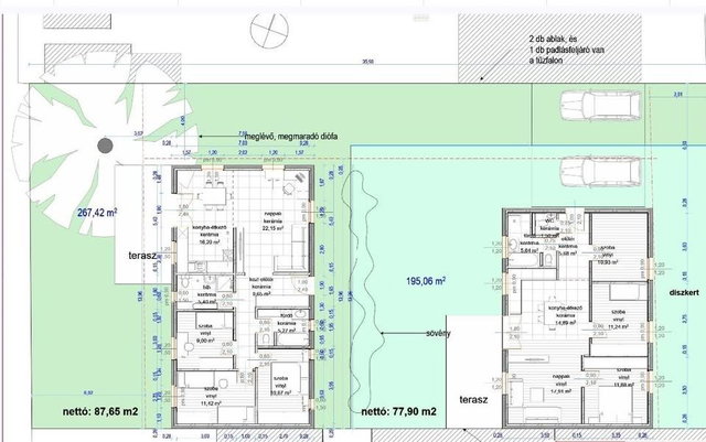 Eladó családi ház, Szolnokon, Bimbó utcában 79.9 M Ft, 3 szobás