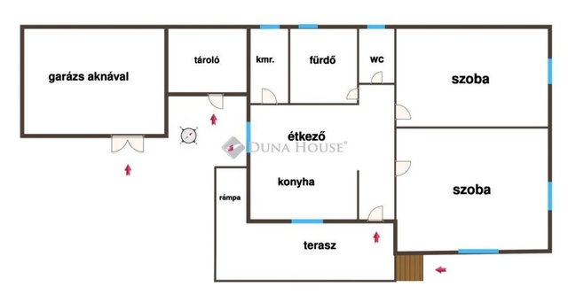 Eladó családi ház, Kecskeméten 79.99 M Ft, 2 szobás