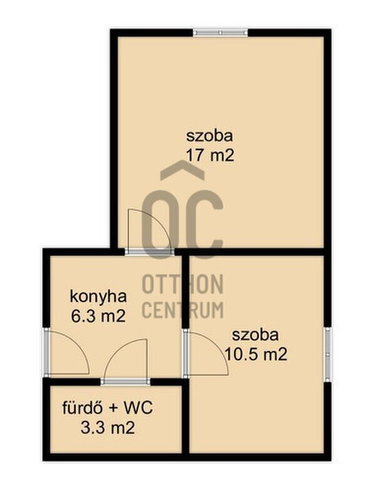 Eladó családi ház, Somogysimonyin 18.5 M Ft, 2 szobás