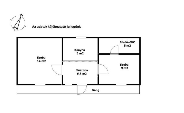 Eladó családi ház, Iregszemcsén 9.5 M Ft, 1+1 szobás
