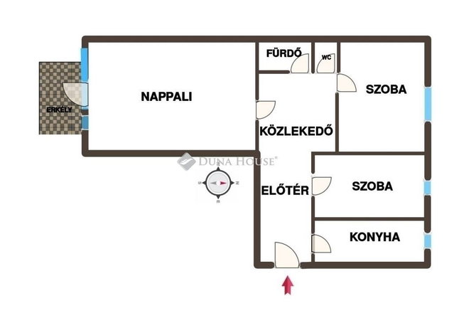 Eladó panellakás, Budapesten, XXI. kerületben 51 M Ft, 2+1 szobás