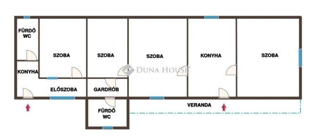 Eladó családi ház, Vecsésen 89.9 M Ft, 4 szobás