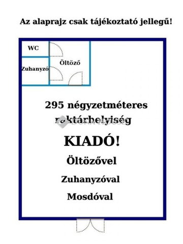 Kiadó ipari ingatlan, Sülysápon 590 E Ft / hó