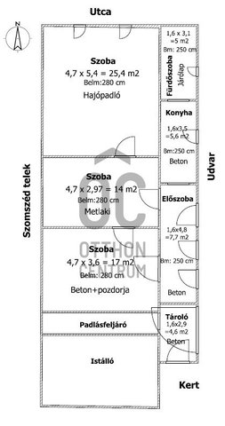 Eladó családi ház, Pitvaroson 2.3 M Ft, 3 szobás