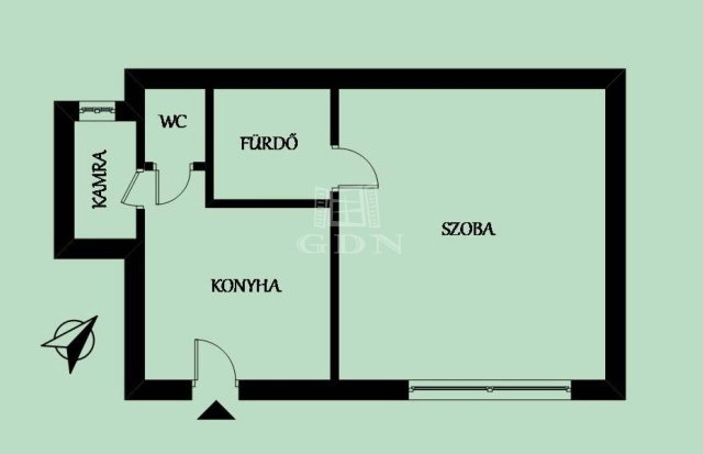 Eladó téglalakás, Budapesten, I. kerületben 71.9 M Ft, 1 szobás