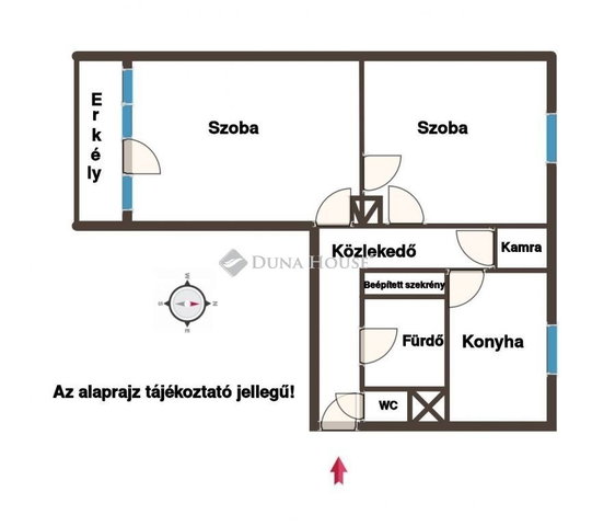 Eladó téglalakás, Zalaegerszegen 34.9 M Ft, 2 szobás