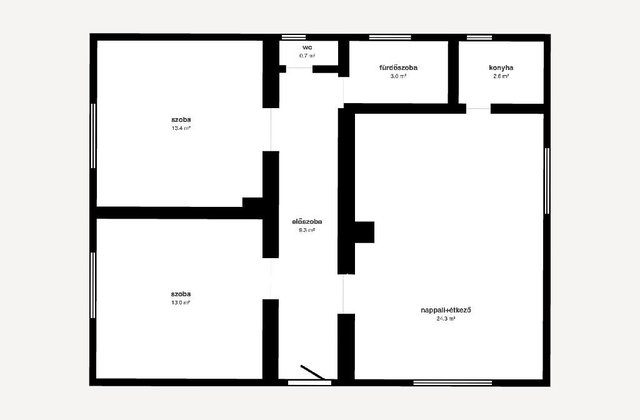 Eladó családi ház, Tunyogmatolcson 21.5 M Ft, 2 szobás