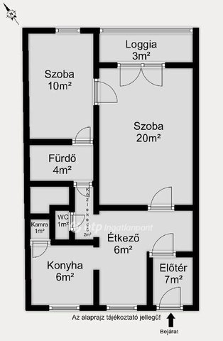 Eladó téglalakás, Budapesten, IX. kerületben 78.9 M Ft, 2 szobás