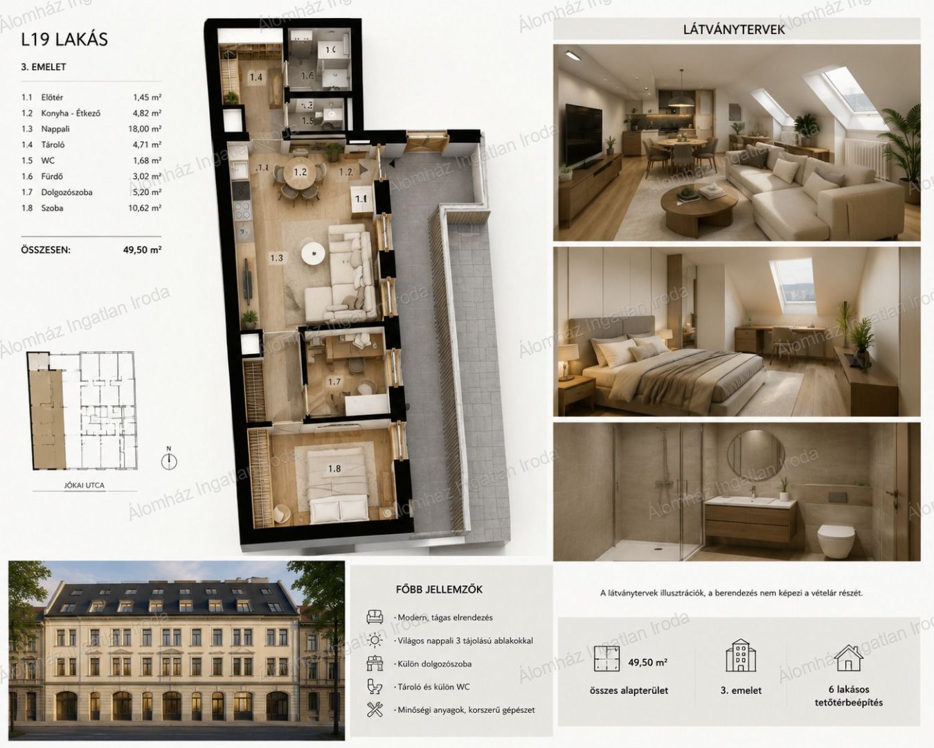 2 bed · 50m² · 100.000.000 ft