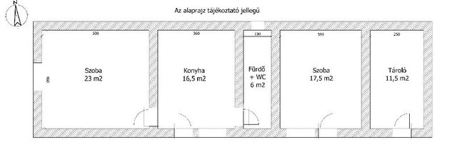 Eladó családi ház, Várvölgyön 30 M Ft, 2 szobás