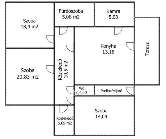 Eladó családi ház, Pusztaföldváron 10.99 M Ft, 3 szobás