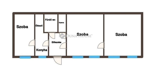 Eladó téglalakás, Budapesten, IX. kerületben 89 M Ft, 3 szobás