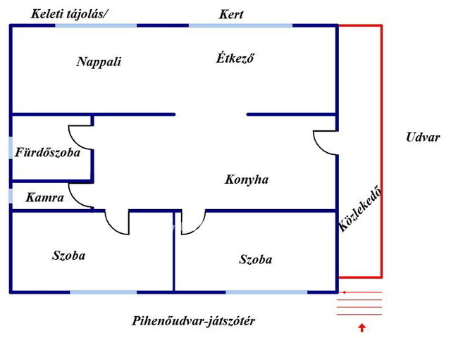 Eladó családi ház, Nyíregyházán 63 M Ft, 3 szobás