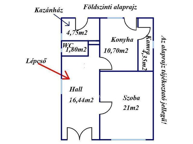 Eladó családi ház, Békésen 45 M Ft, 3+1 szobás
