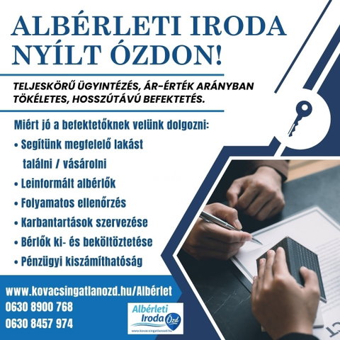 Kiadó üzlethelyiség, Ózdon, Vasvár úton 180 E Ft / hó