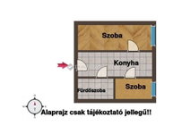 Eladó családi ház, XXIII. kerületben 38 M Ft, 2 szobás
