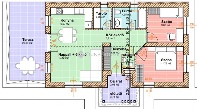 Eladó családi ház, Tóalmáson 52 M Ft, 3 szobás