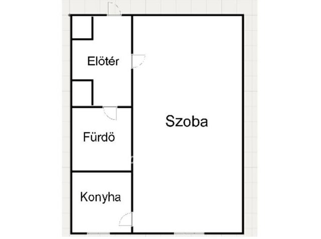 Eladó téglalakás, Nyíregyházán 27.99 M Ft, 1+1 szobás