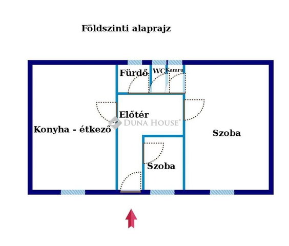 Eladó ikerház, Siklóson, Rákóczi utcában 34.99 M Ft, 4 szobás