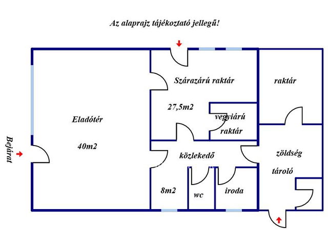 Eladó üzlethelyiség, Boldogon 23.5 M Ft / költözzbe.hu
