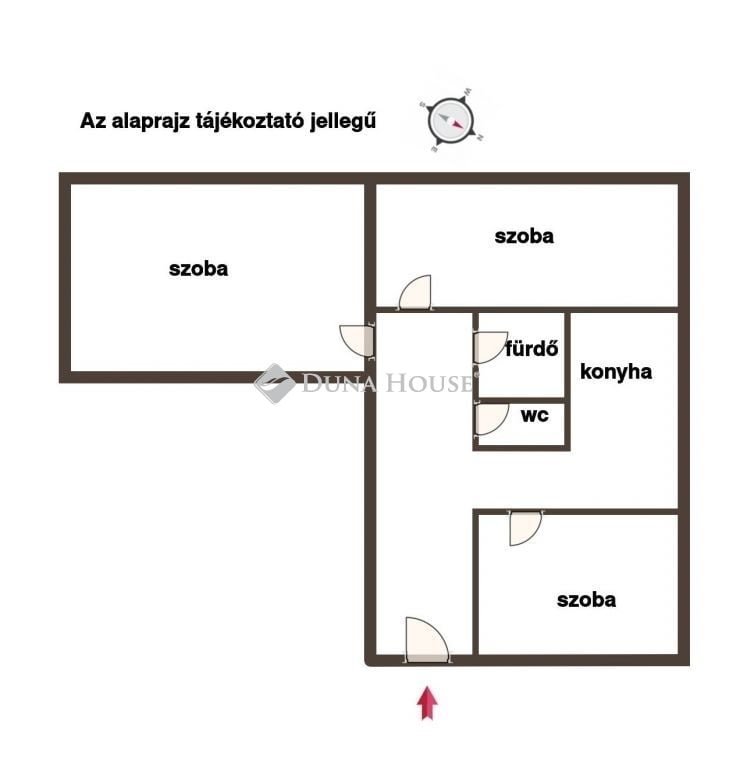 Panellakás · 3 hálószoba · 55 m² · 58.000.000 Ft
