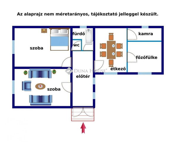 Eladó családi ház, Nagyvisnyón 20.5 M Ft, 2+1 szobás