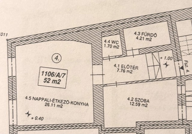 Eladó téglalakás, Szolnokon 59.8 M Ft, 2 szobás
