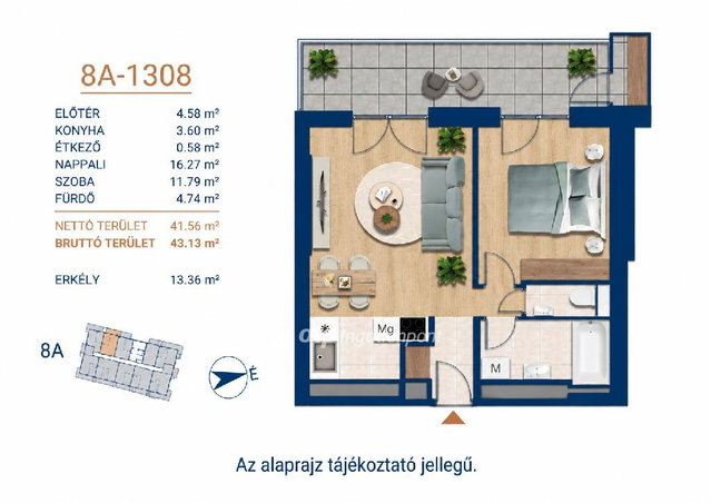 Eladó téglalakás, Budapesten, III. kerületben 101.5 M Ft