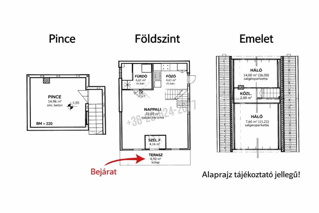 Eladó családi ház, Vácon 29.5 M Ft, 3 szobás